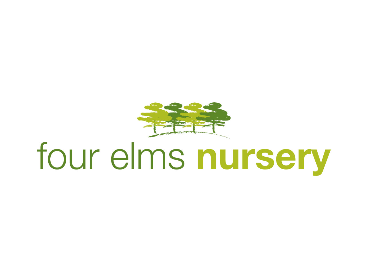 Four Elms Nursery logo design