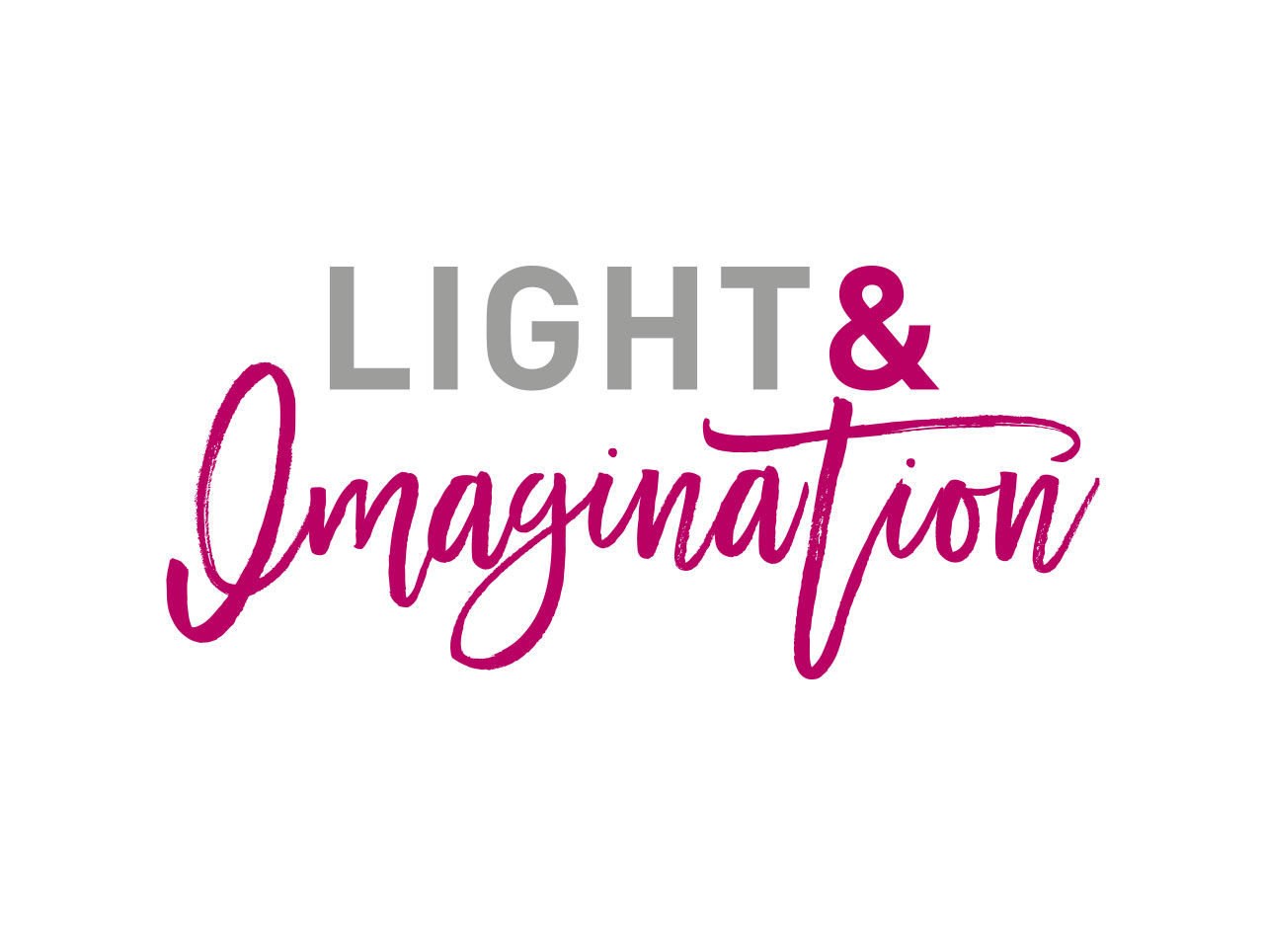 Light and Imagination logo design