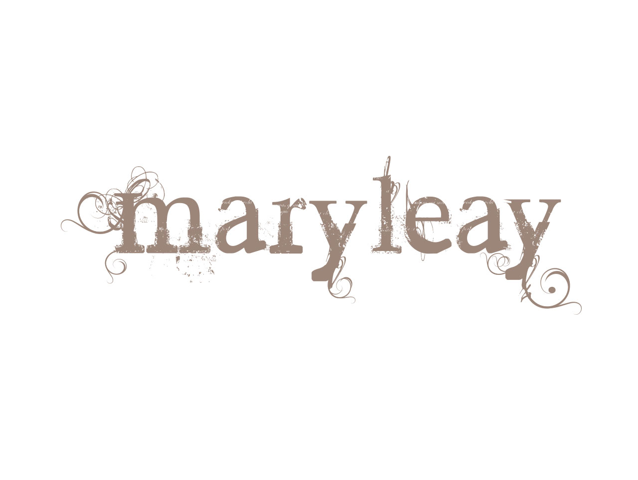 Mary Leay singer songwriter logo design