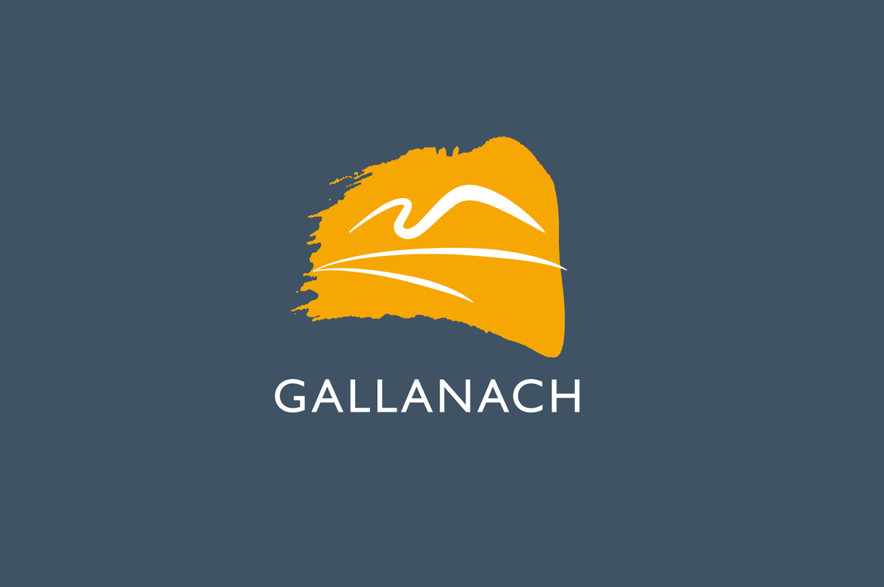 gallanach branding design